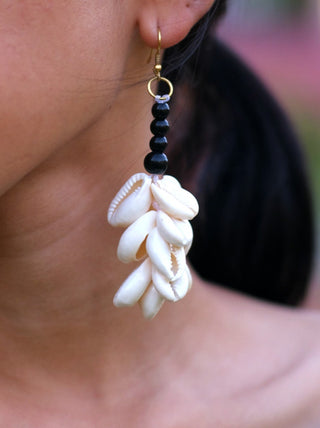 Cowry Bunch Earrings - Crystal Heal