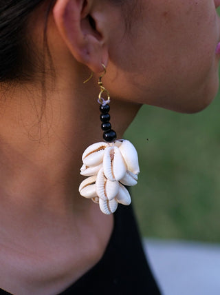 Cowry Bunch Earrings - Crystal Heal