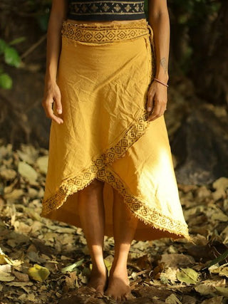 Earthling wrap skirt - Crystal Heal