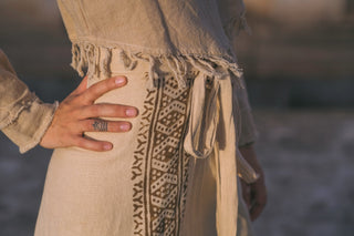 handloom wrap skirt - Crystal Heal