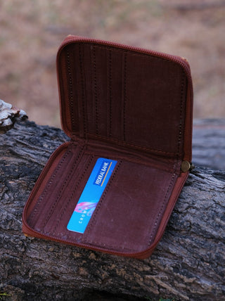 Hemp Bifold Wallet - Crystal Heal