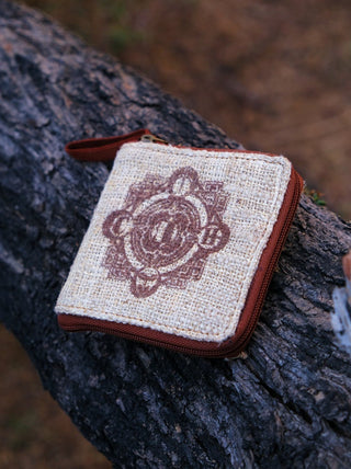 Hemp Bifold Wallet - Crystal Heal