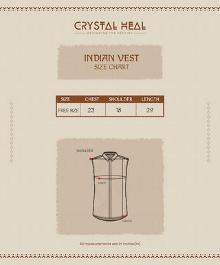 Indian Vest - Crystal Heal