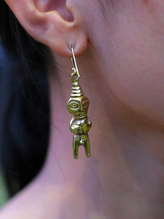 Primitive Earrings - Crystal Heal