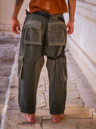 Sack Cargo Pants - Crystal Heal