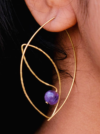 Sleek Earrings - Crystal Heal