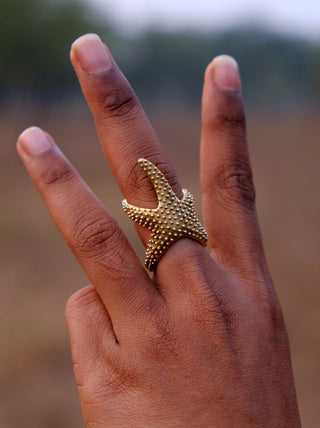 Starfish Ring - Crystal Heal