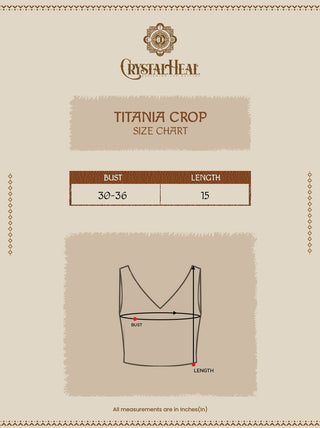 Titania Crop Top - Crystal Heal